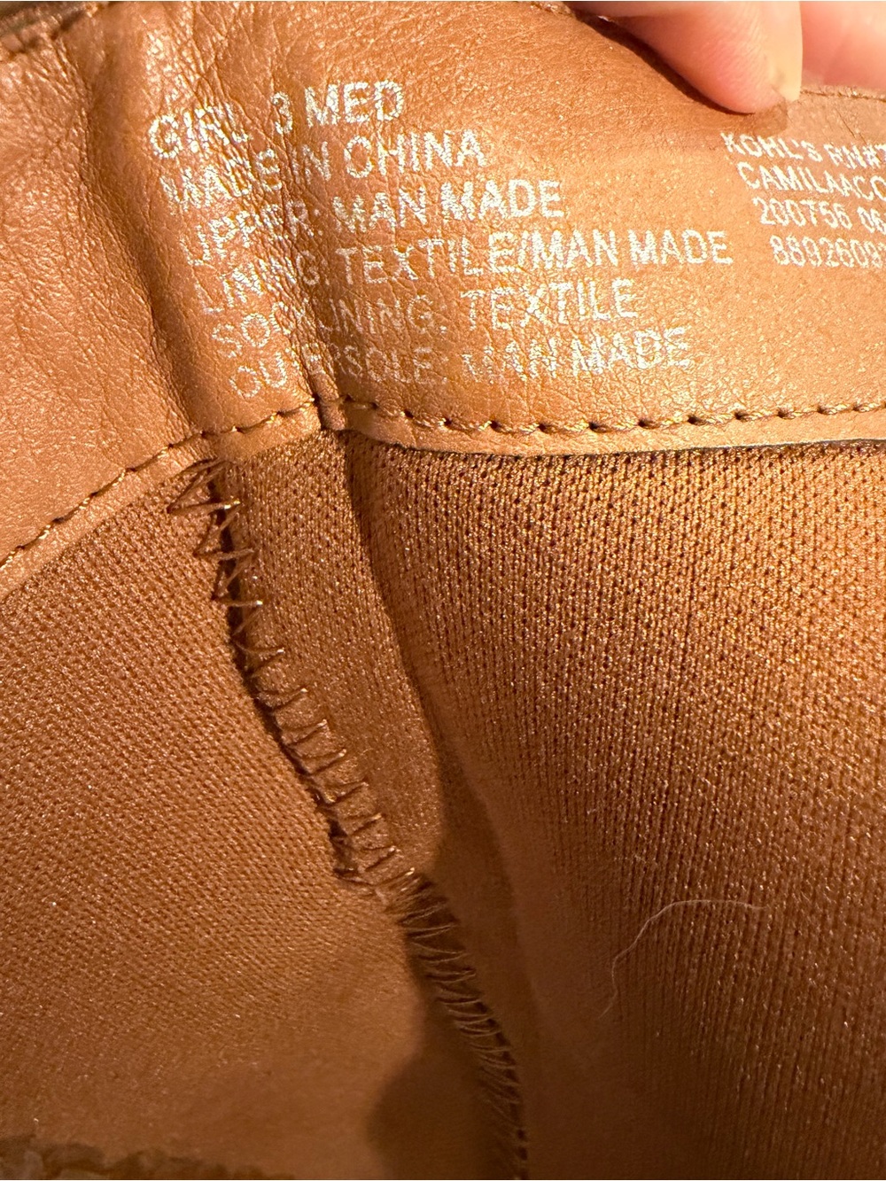 Girls Brown Rising Boots size 3 - Picture 8 of 8